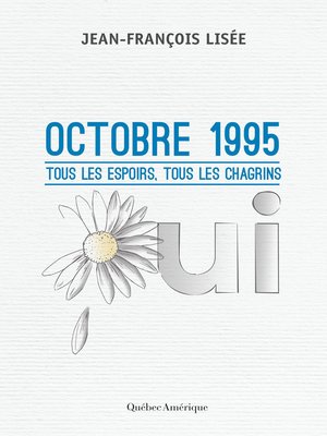 cover image of Octobre 1995